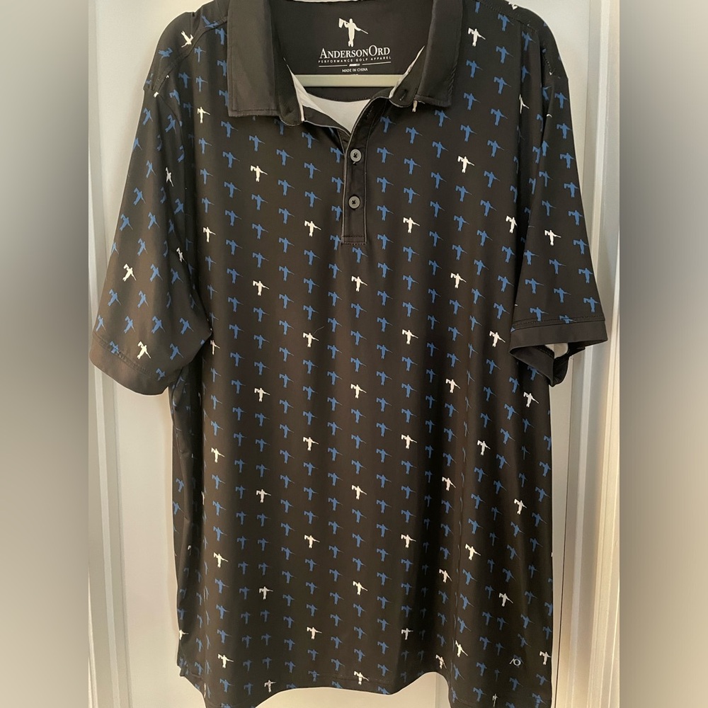 Anderson Ord men’s golf polo